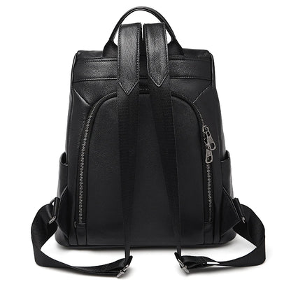 Mochila Antifurto Siena – Couro Genuíno de Grão Integral