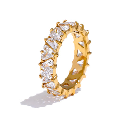 Anel Crystal Eternit