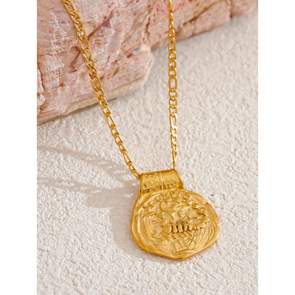 Colar Zodiac Coin