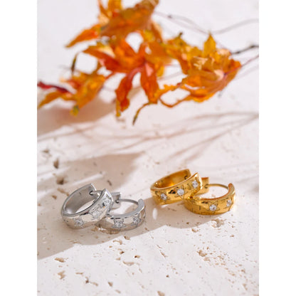 Brincos Starry Hoop