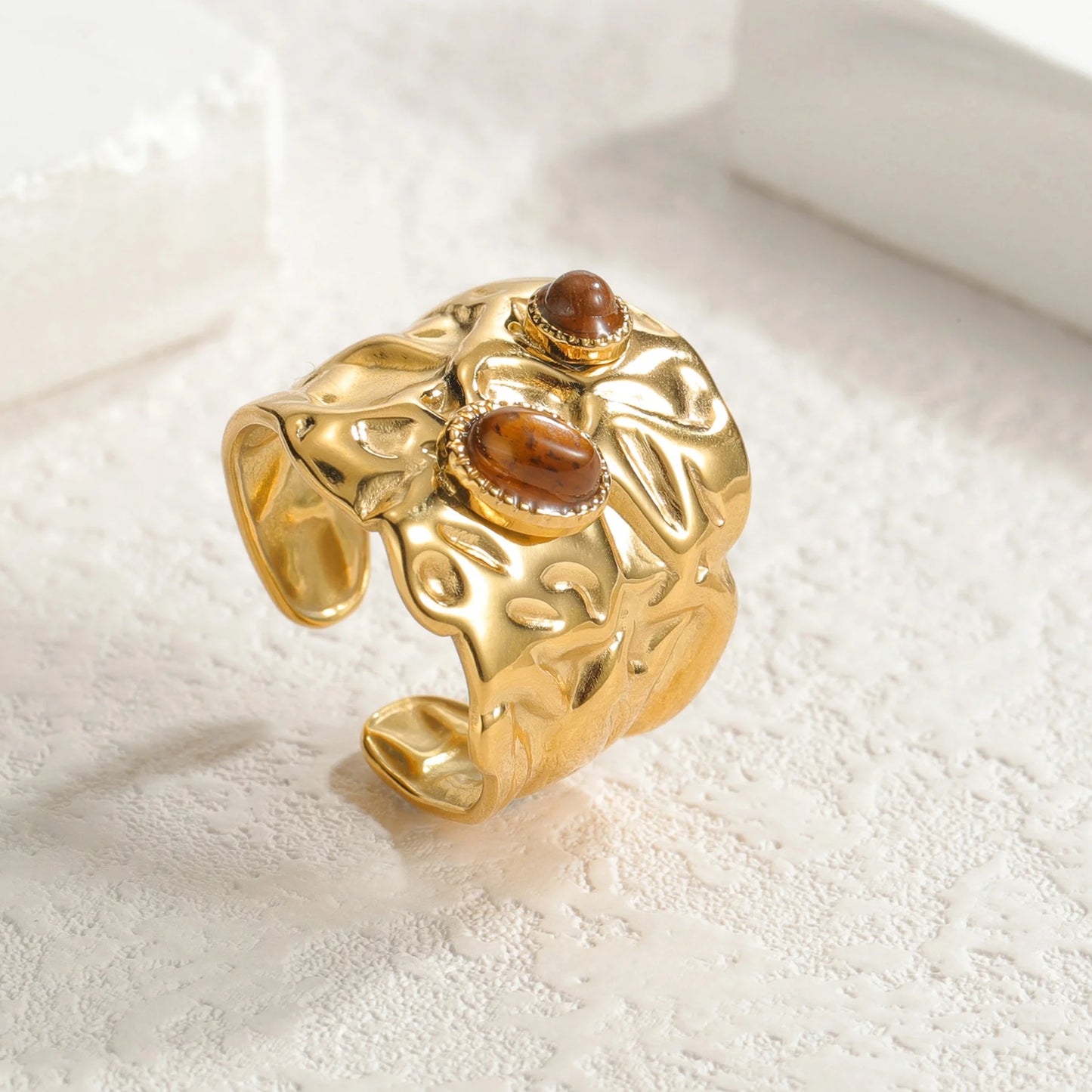 Anel Heritage Stone