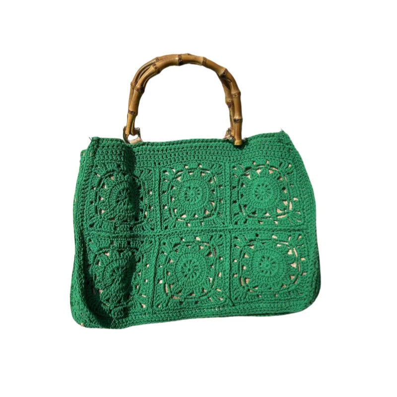 Tote Ravello – Artesanal em Algodão de Leite e Bambu