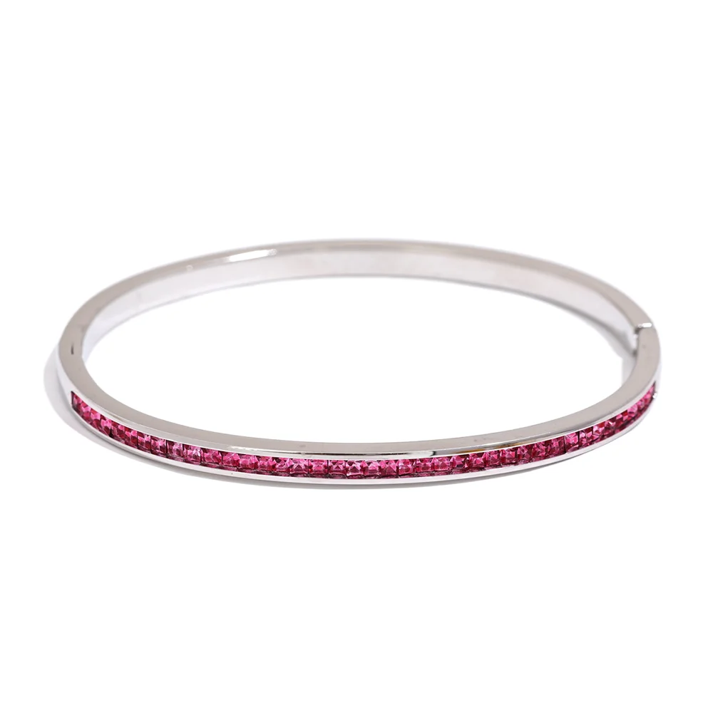 Bracelete Geométrico Zircônia