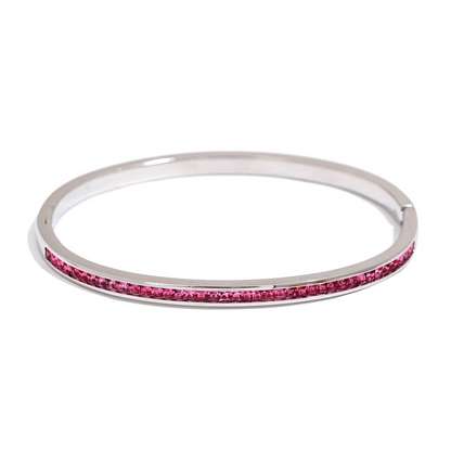 Bracelete Geométrico Zircônia
