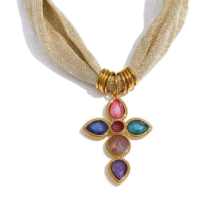 Colar Byzantine Cross