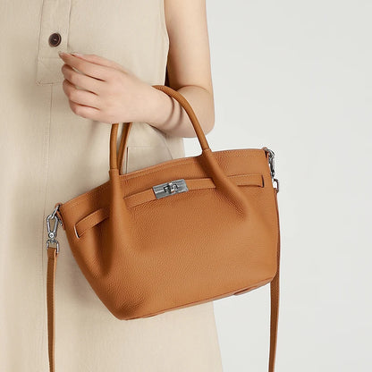 Bolsa Capri – Couro Genuíno de Grão Integral