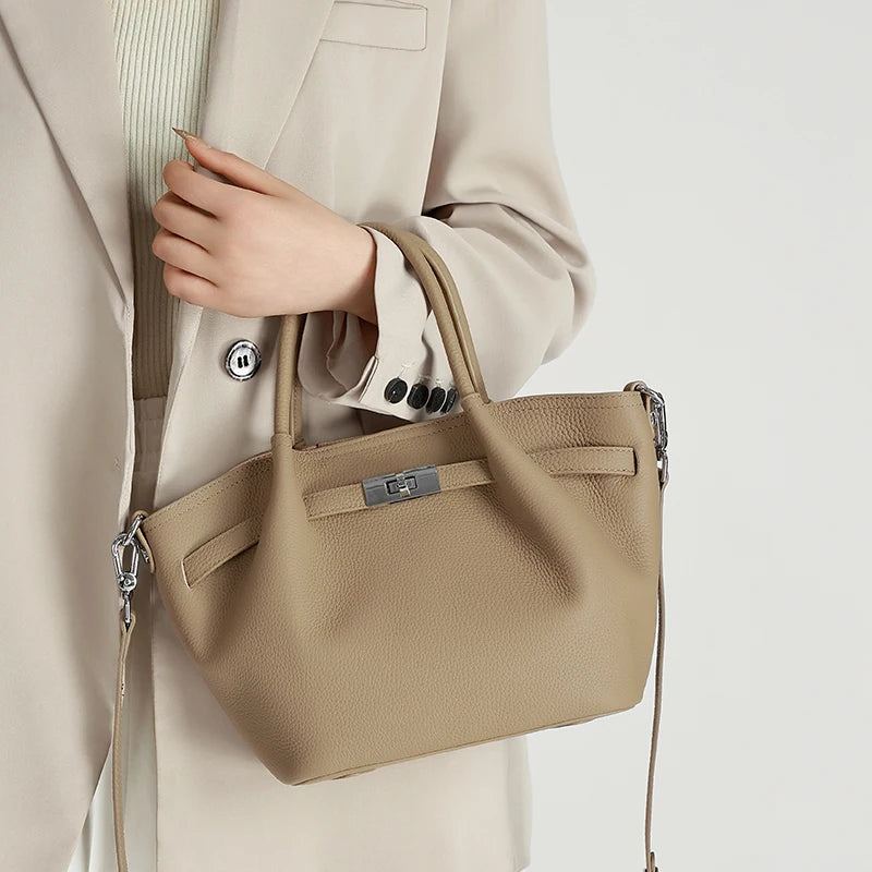 Bolsa Capri – Couro Genuíno de Grão Integral