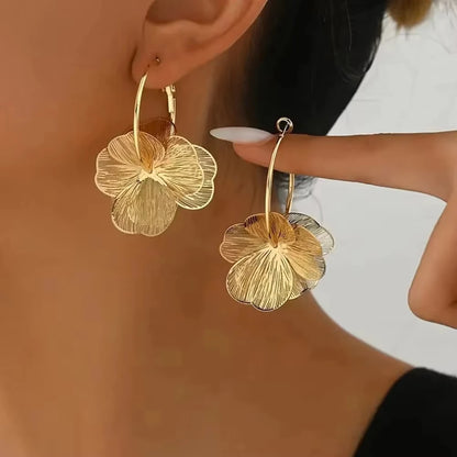 Argolas Flora Gold