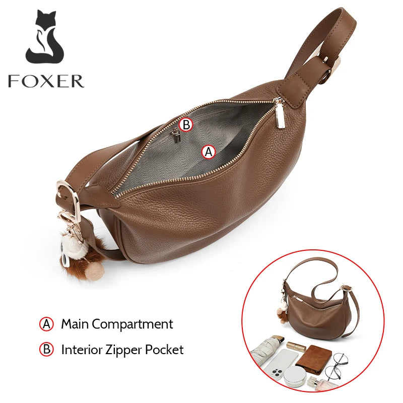 Bolsa Vicenza  – Couro Genuíno de Grão Integral