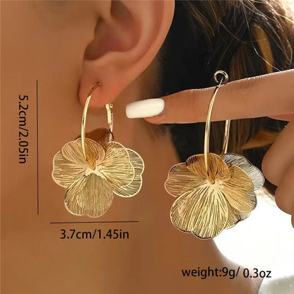 Argolas Flora Gold
