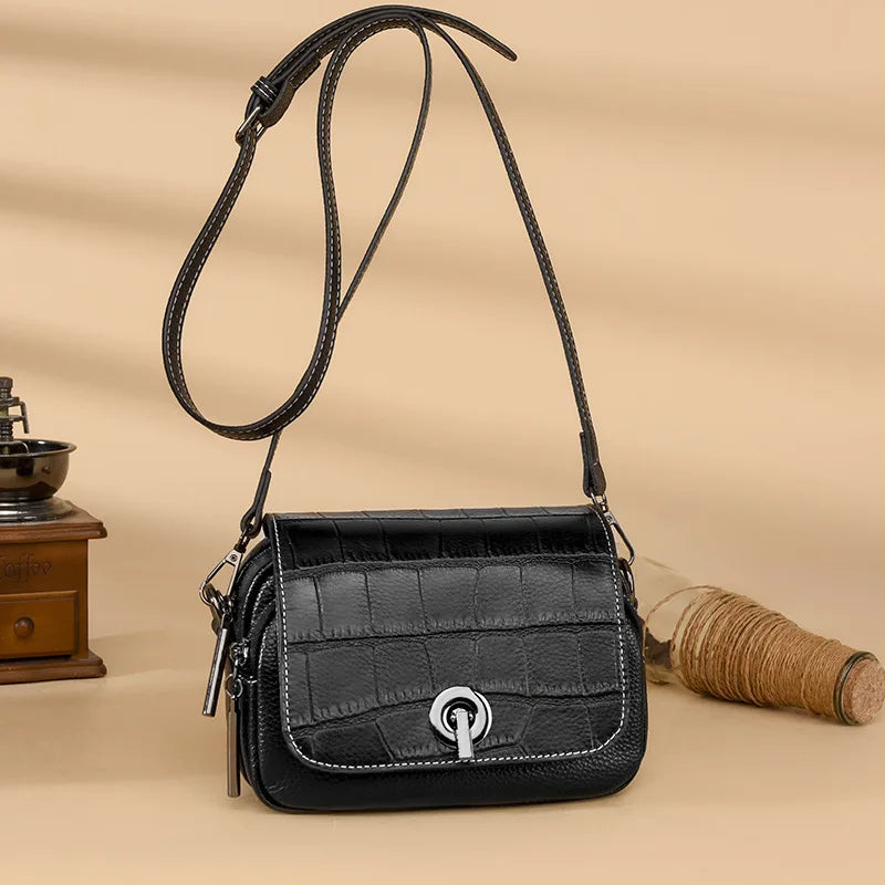 Bolsa Noto – Couro Genuíno de Acabamento Soft