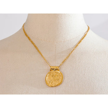 Colar Zodiac Coin