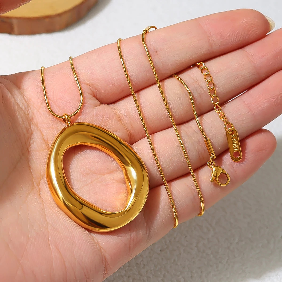 Colar Organic Gold<