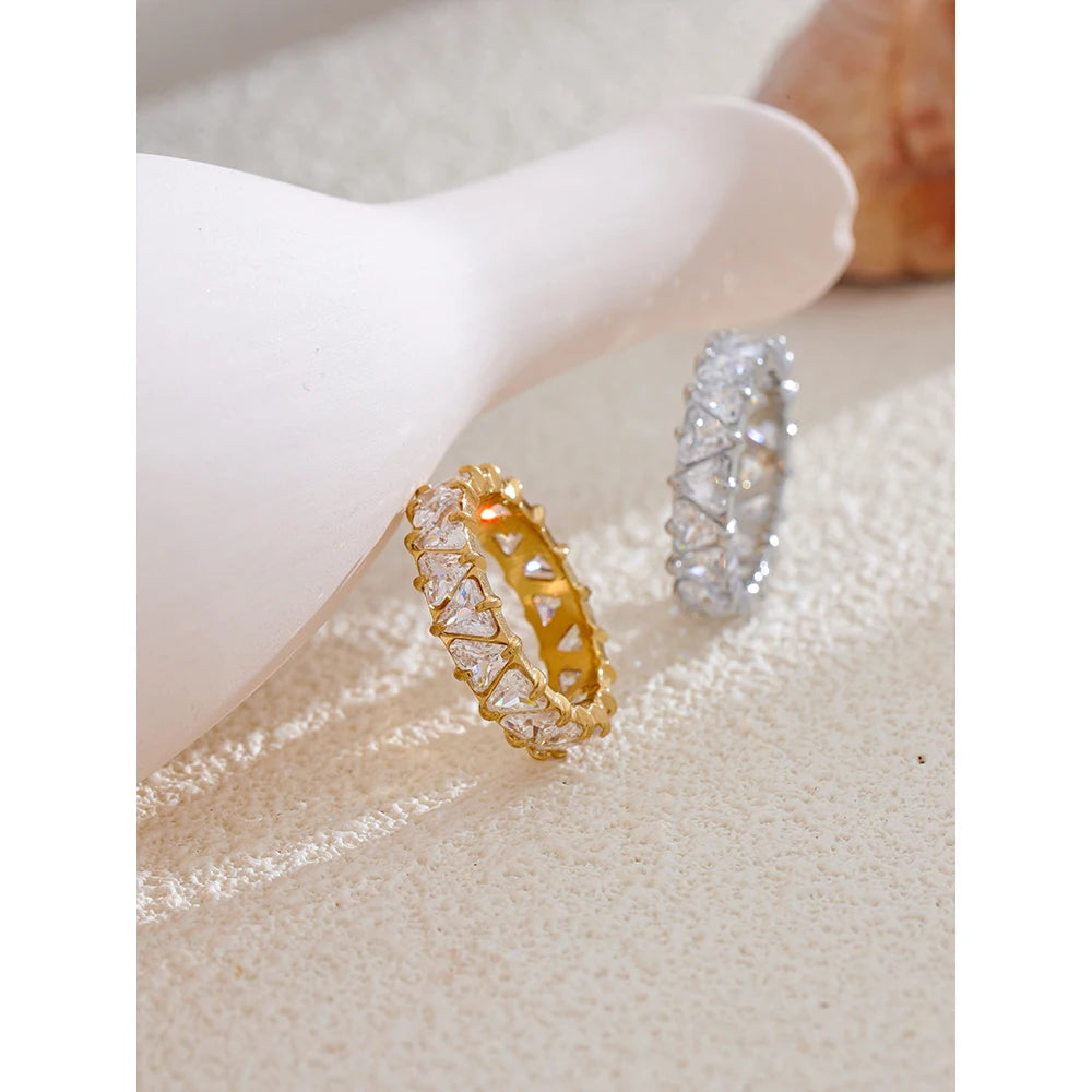 Anel Crystal Eternit