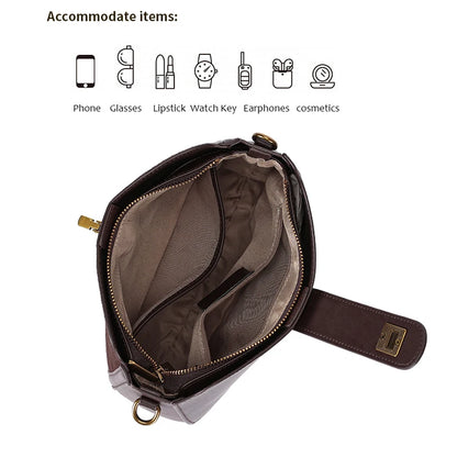 Bolsa Matera – Couro Genuíno de Acabamento Suede