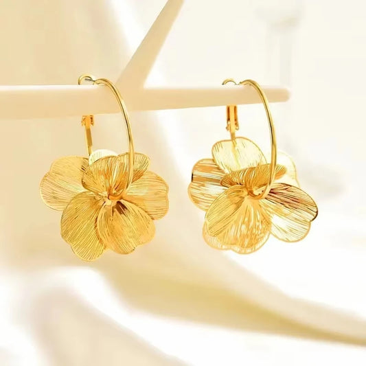 Argolas Flora Gold