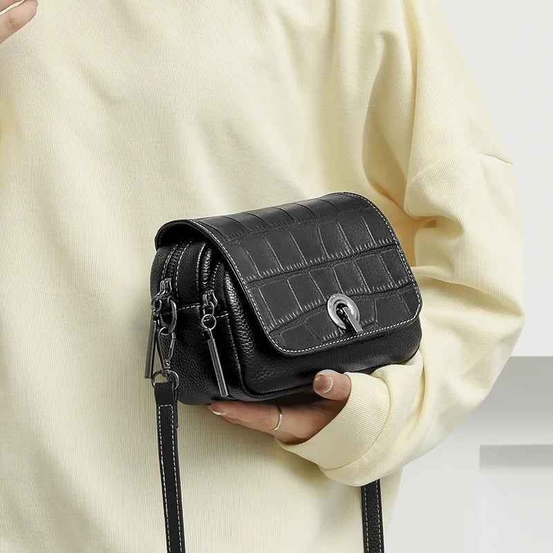Bolsa Noto – Couro Genuíno de Acabamento Soft