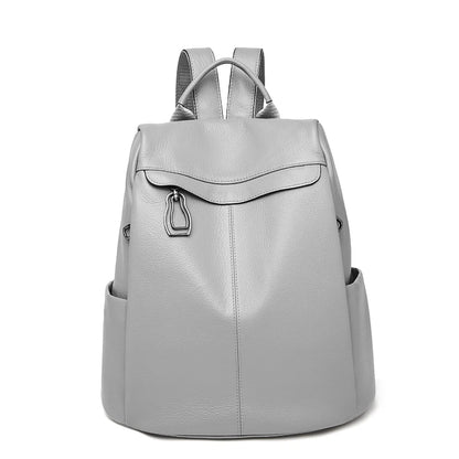 Mochila Antifurto Siena – Couro Genuíno de Grão Integral