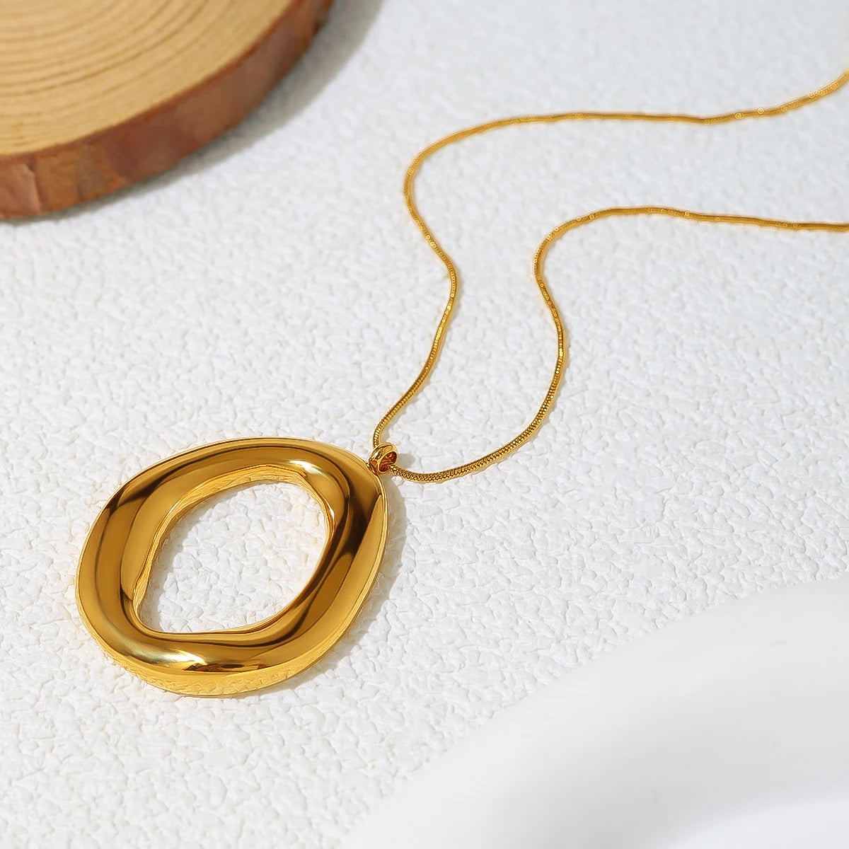 Colar Organic Gold<