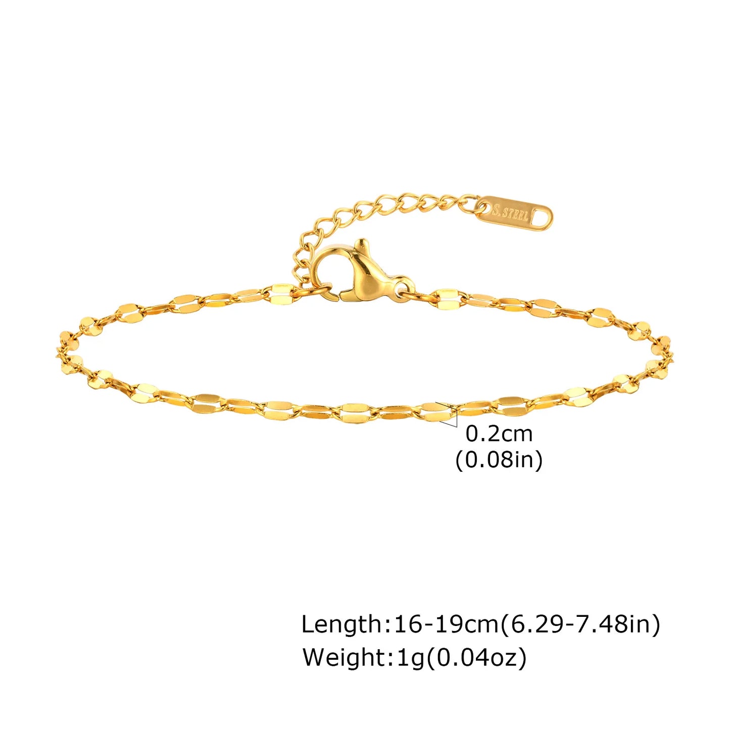 Pulseira Malha Fina